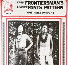 C1960-70s Tandy Frontiersman Leather Pants Pattern PM70 Size 30 Thru 42 ... - $29.99
