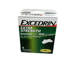 Drug Store Excedrin Extra Strength Pain Treatment -  (6 Count) (3) 2ct P... - £4.64 GBP