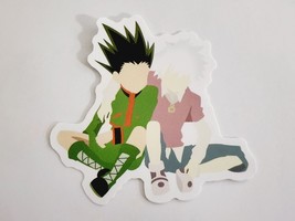 Two Hunter Anime Characters with No Facial Features Sticker Decal Embell... - $2.22