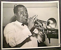 LOUIS ARMSTRONG: (RARE ORIGINAL VINTAGE PHOTOS) 1940,S TO 1970,S (CLASSI... - $197.99