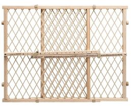 Evenflo Position &amp; Lock Value Adjustable Wood Gate,  Openings 26 - 42 in... - $16.83