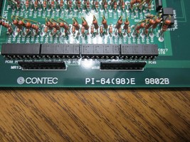 New Contec PI-64(98)E 9802B Plc Pcb Board - £227.21 GBP
