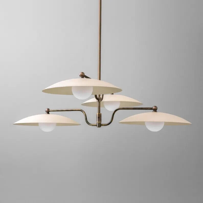 Stylish 4 Shade Modern Light Elevate Your Décor with Sleek Design & Ambient Glow
