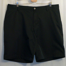 Adidas Golf Shorts Men&#39;s Size 40 Black Climacool 100% Polyester - £11.66 GBP