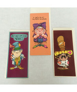 Vintage lot 3 humorous funny unused greeting cards and envelopes  Jolly ... - €16,88 EUR
