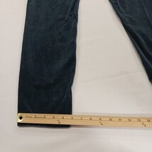 Ann Taylor Loft Women's Greenish Blue Modern Skinny Corduroy Pants Sz 10 (32×27) image 6