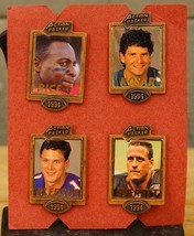 1994 NFL Action Packed Football Players Metal Pin Lot Rice Kosar Bledsoe... - £15.52 GBP