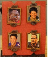 1994 NFL Action Packed Football Players Metal Pin Lot Rice Kosar Bledsoe... - £15.56 GBP
