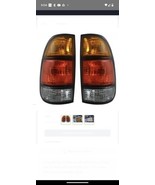 Fits 2000-2006 Toyota Tundra Tail Light Driver &amp; Passenger Side Pair New... - £54.37 GBP