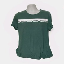 PUMA Women&#39;s Line Up Script Tee XXL T Shirt 2XL Top - $8.70