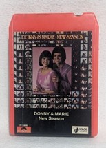 Donny &amp; Marie Osmond - New Season - 8-Track Tape - Pre-owned - See Photos - £7.40 GBP