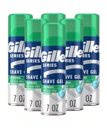 Gillette Series 3x Action Shave GEL Sensitive 7 Ounce (pack of 6) NEW Al... - $33.82 CAD