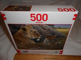 New sealed 500 piece Wildlife Sure Lox puzzle : Family Pride tcgtoys - $9.85