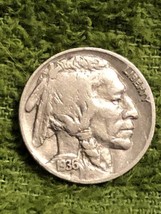 1936 P Buffalo Nickel Good - £5.39 GBP