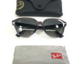 Ray-Ban Sunglasses RB4398F ERIK 6675/71 Gray Square Frames with Gray Lenses - £108.53 GBP