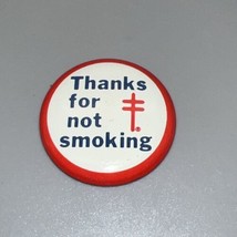 &quot;Thanks for not smoking&quot; Pin - £4.79 GBP