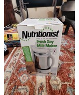 Salton Nutritionist Soy Milk Maker Fresh Soy Food Center Model SY5 Kitchen - $31.64 CAD