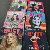 Bust Magazine 2016 Lot of 6 Tina Fey Hillary Clinton Jessica Williams Fe... - £31.39 GBP