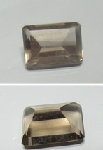 Topaz Smokey Loose Emerald Shape Gemstone 18 X12 X 9 MM - £4.71 GBP