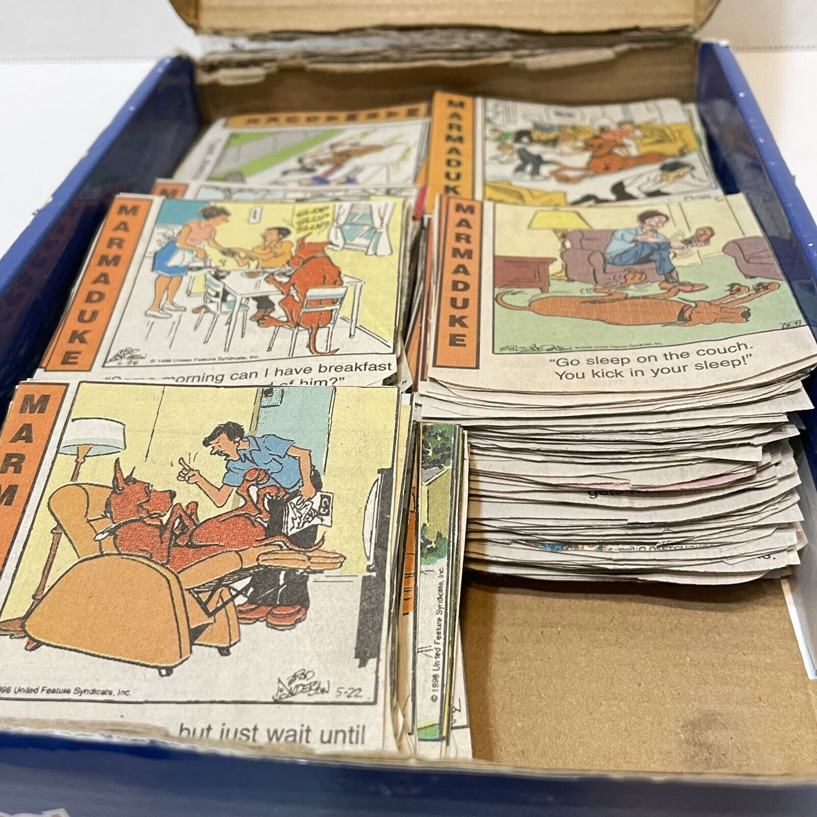 Vintage Marmaduke Collectors 984 Newspaper Comic Strip Clippings - Comic Strips