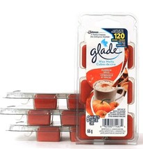 4 Packs Glade 66g Pumpkin Spice 6 Count Wax Melt Cubes Lasts Up To 120 Hours - £20.77 GBP