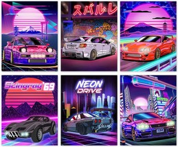 Niiorty Japanese Car Wall Art Prints, Japan Sports Car Racing, 8&quot;X10&quot; Unframed - $44.95