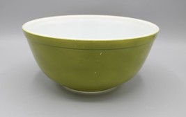 Vintage Pyrex #403 Avocado Green Nesting Mixing Bowl 8.5&quot; 2.5 Qt. USA - £26.10 GBP