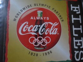 Coca-Cola 1996 OLYMPIC PACKET 10 IN 3 RING NOTEBOOK - $3.47