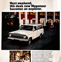 1970 Jeep Wagoneer Advertisement Vintage Automobilia Utility Auto F15O - $561.92 MXN