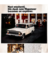 1970 Jeep Wagoneer Advertisement Vintage Automobilia Utility Auto F15O - $29.99