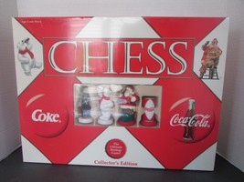 USAOPOLY COCA COLA THEMED CLASSIC CHESS GAME NEW SEALED CAPS &amp; BOTTLES U... - $28.66