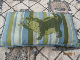 Disney Port Orleans Riverside Resort Alligator Bayou Guest Room Pillow C... - £19.99 GBP