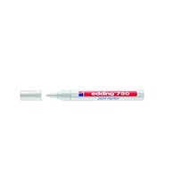 Edding 750 Paint Markers Bullet Tip 2-4mm Line White Ref 750-049 [Pack of 10]  - $68.00