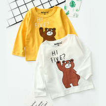 Cartoon children&#39;s long sleeve t-shirt bottoming shirt - £21.93 GBP