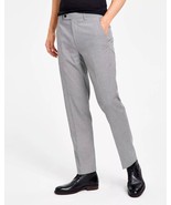 Alfani Men&#39;s Slim-Fit Black &amp; White Houndstooth Pattern Dress Pants-34x32 - €30,03 EUR