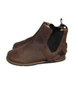 Xero Shoes Mens Melbourne Chelsea Style Leather Boots Brown Size 7.5 - $101.55 CAD