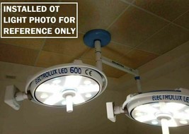 Examination &amp; Surgical Light Operating Double head Ceiling OT Light LED 600+600  - £2,690.63 GBP