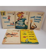 Vintage Dr Seuss Beginner Books Lot of 5 Hardcover Books 1960s Berenstain - £42.80 GBP