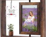 Mothers Day Gifts for Mom Wife, Double Sided Mom Picture Frame, Mom Birt... - $37.22