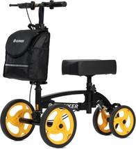 ELENKER Deluxe Steerable Knee Walker with 10&quot; Front Wheels – Medical Sco... - $84.55