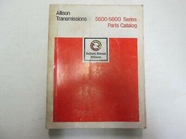 Detroit Diesel Allison Transmissions 5600-5800 Series Service Manual OEM - $59.98