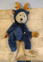 Ganz 14&quot; Reinbear Rein Deer Teddy Bear - 1999 HX3793 Plush Stuffed Animal - £26.86 GBP