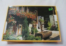 KODACOLOR FLOWER HOUSE BERN SWITZERLAND 1000 PIECE JIGSAW PUZZLE MIB  CO... - $8.59