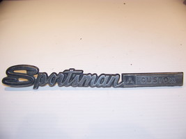 1970 Dodge Sportsman Custom Van Emblem Oem #2956462 1971 1972 1973 74 - 77 - £53.07 GBP