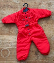American Girl Doll 1997 PC Dogsled Outfit SNOWSUIT ONLY Red Pleasant Com... - £11.62 GBP