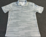 Puma Polo Shirt Men&#39;s Size Large Short Sleeve Golf Striped Camelback GC ... - $17.76