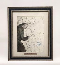 Marc Chagall  authentic Autographed Hand Signed framed Photograph with  ... - $1,845.00