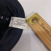 Under Armour RN#96520 Men's Back Fitted Black Baseball Cap Hat Size L/XL image 4