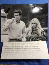 1969 Press Photo Tuesday Weld &amp; Anthony Perkins star in "Pretty Poison" - $19.06