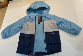 SWISS TECH Boys Blue medium weight Jacket with Hood 2T - £3.97 GBP